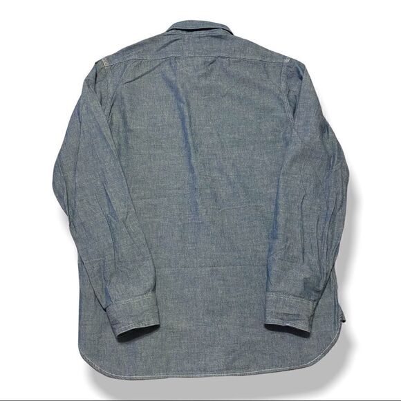 Ralph Lauren Polo Authentic Denim Goods Classic Chambray Shirt size Small - Picture 8 of 11